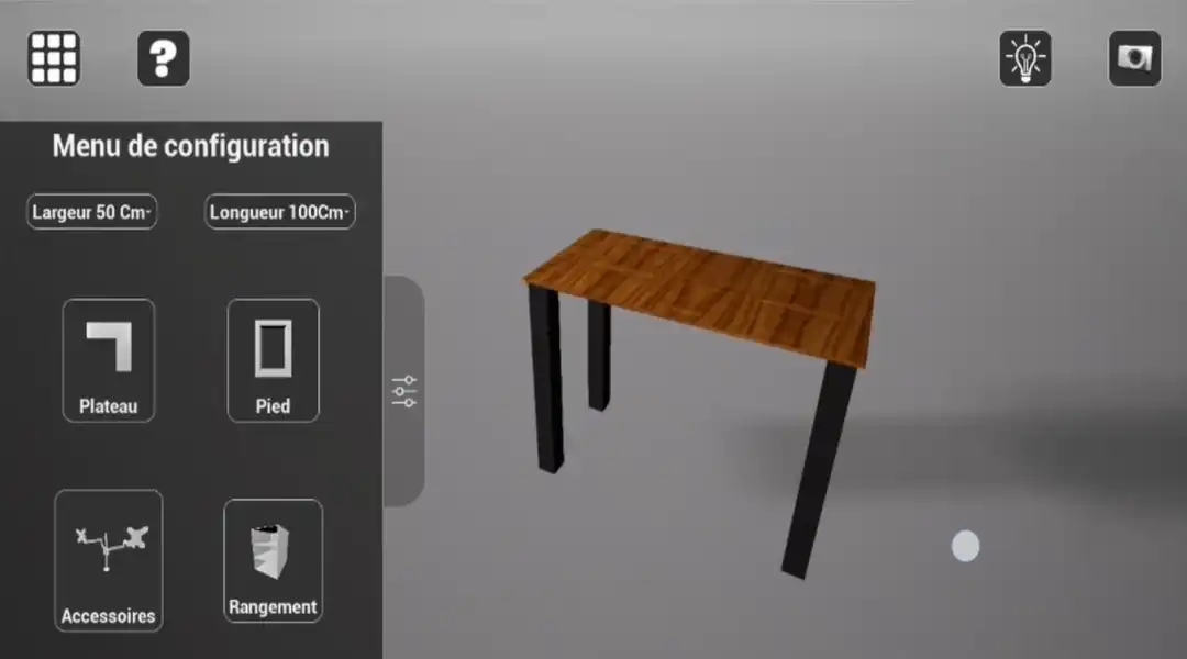 Configurateur 3D – Android