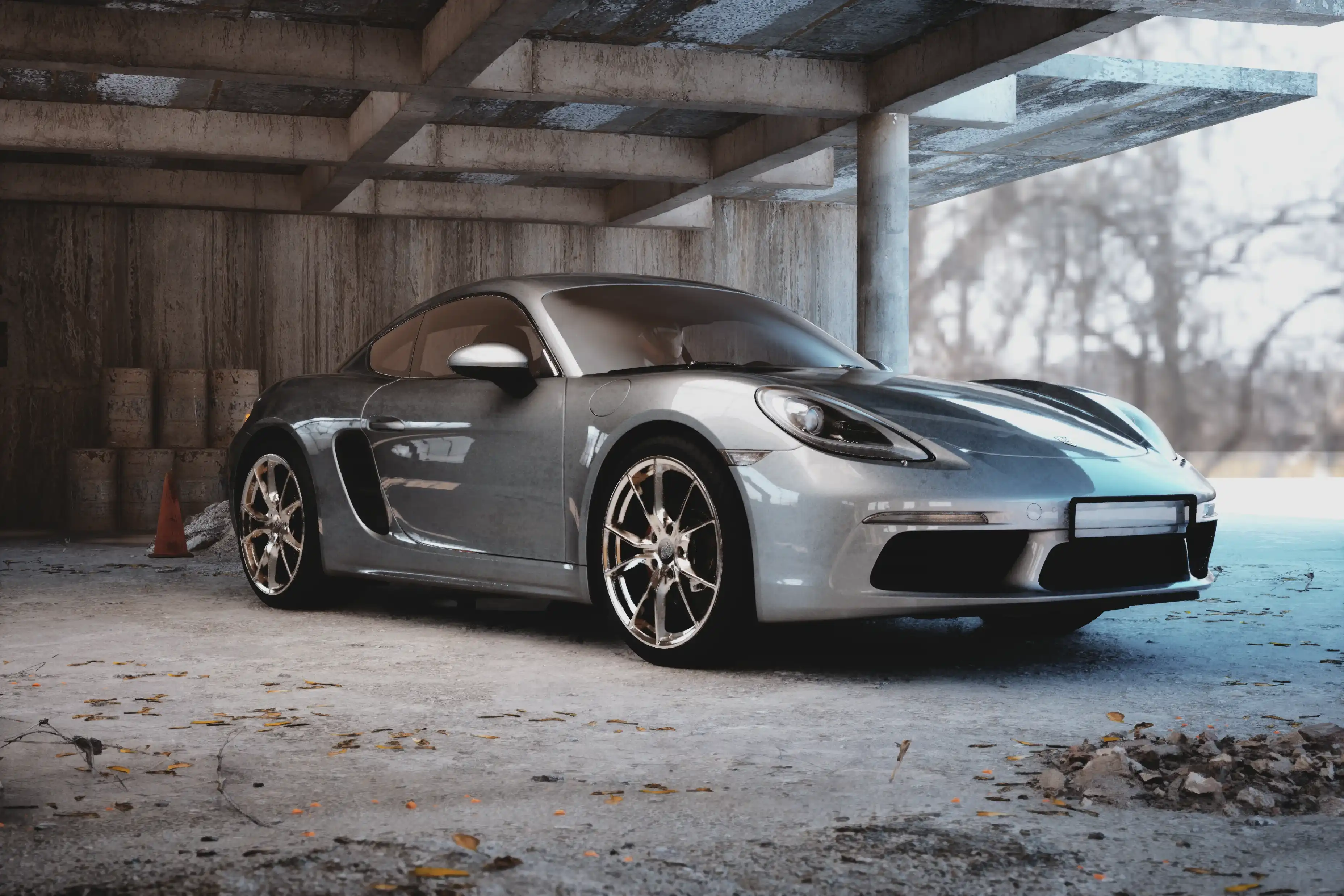 Animation 3D de Voiture