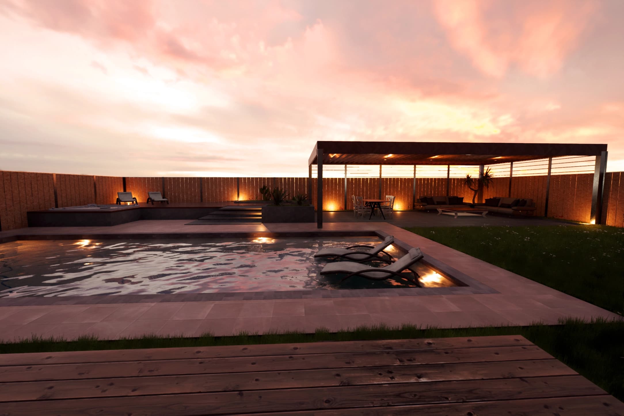 Aménagement Piscine & Terrasse