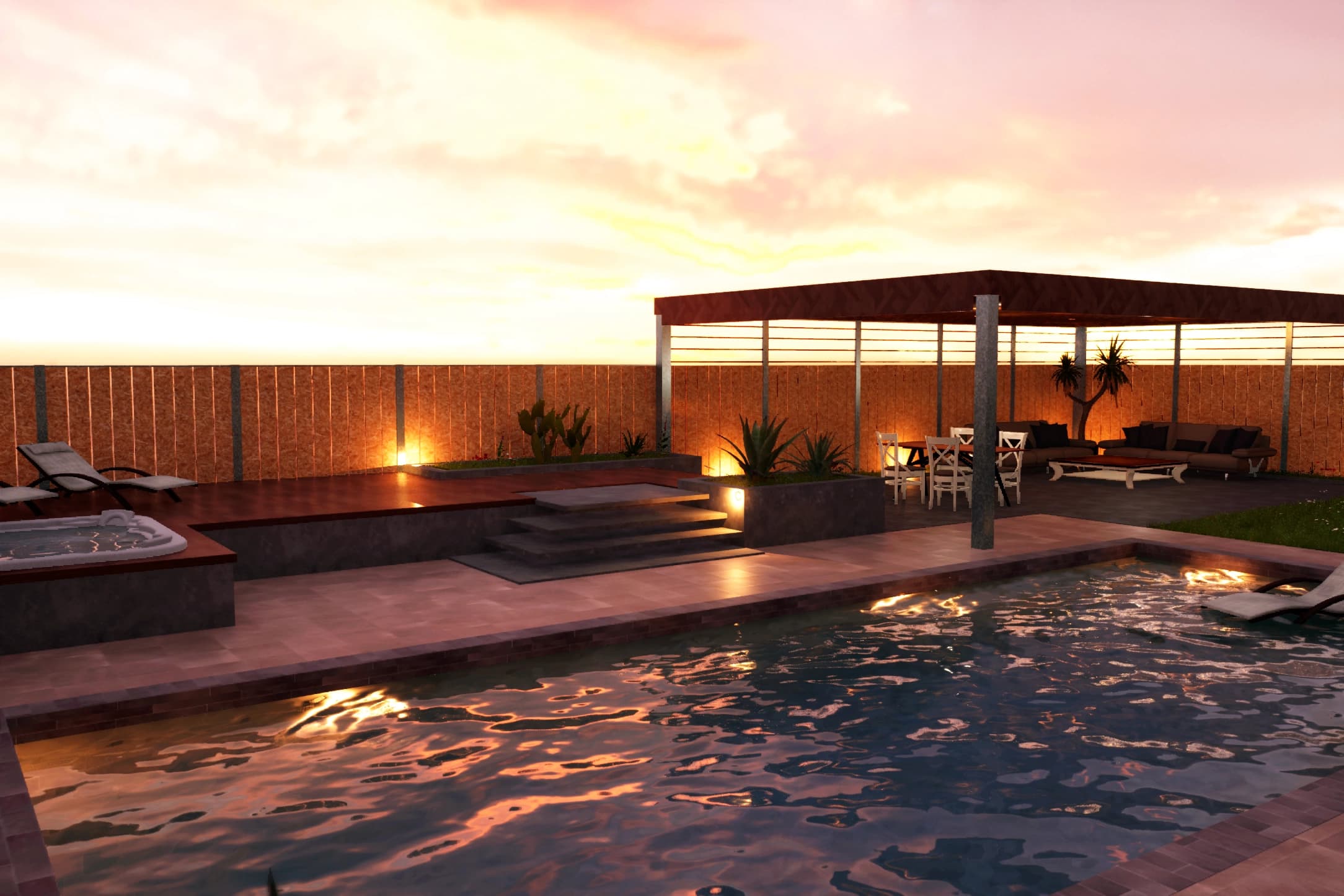 Aménagement Piscine & Terrasse - screenshot 4