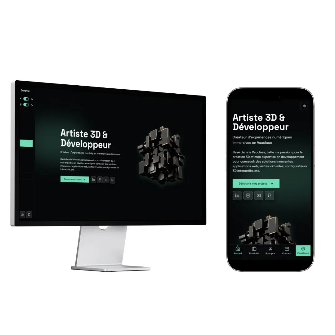 Portfolio Interactif (Ce Site)
