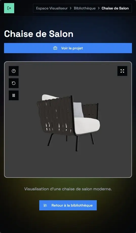 Portfolio Interactif (Ce Site) - screenshot 1