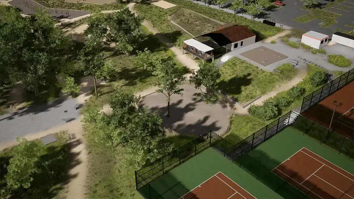 Animation 3D – Plan d’eau d’Apt - screenshot 2